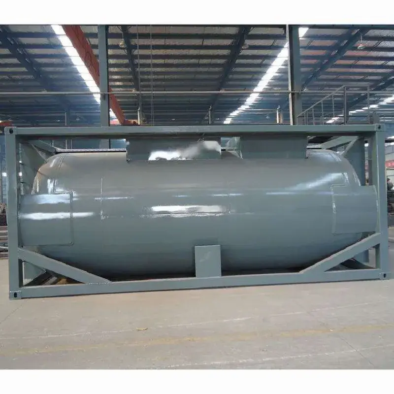 Bồn vận chuyển hóa chất lỏng ISO 20/40FT di động hiệu quả