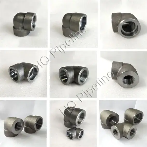 Đầu nối hàn socket thép rèn 90 - Với tải trọng 2000lbs & 3000lbs hình ảnh 12-description