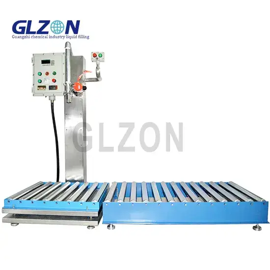 Máy chiết rót bán tự động 200L cho công việc đầu đơn hình ảnh 1-description