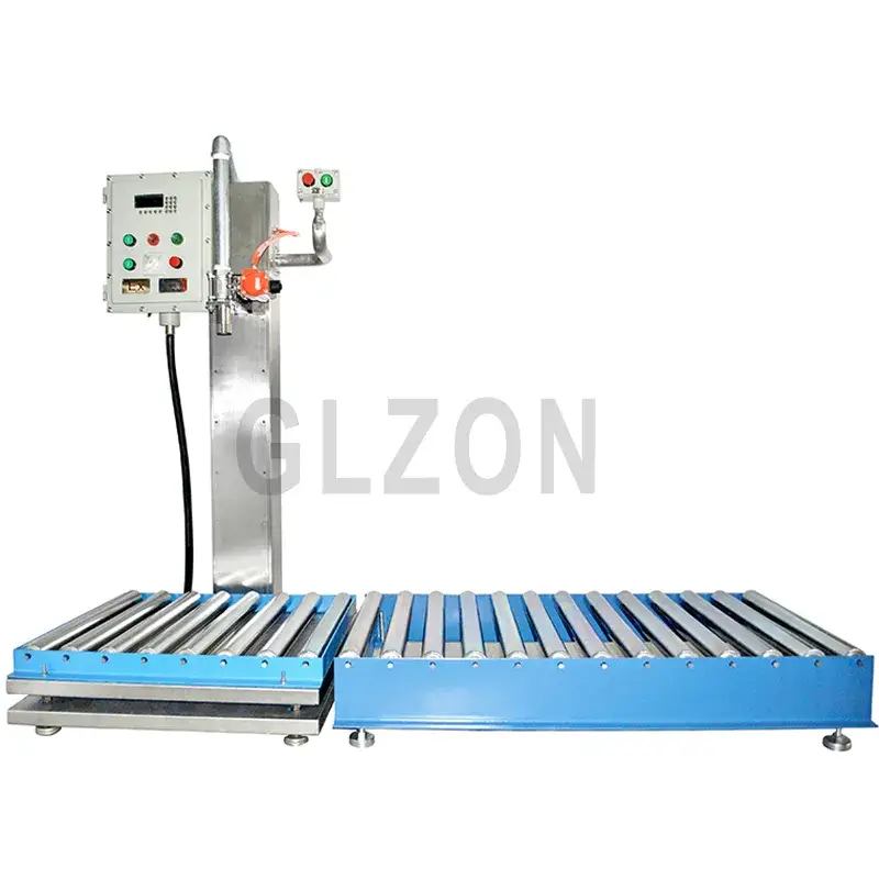 Máy chiết rót bán tự động 200L cho công việc đầu đơn hình ảnh 16-description