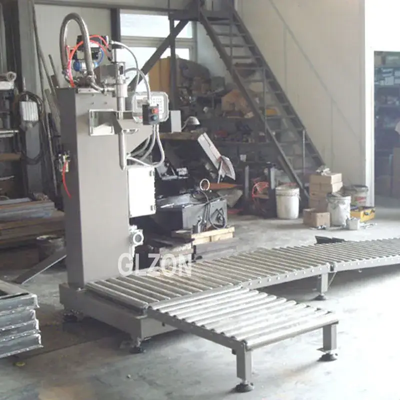 Máy chiết rót bán tự động 200L cho công việc đầu đơn hình ảnh 17-description