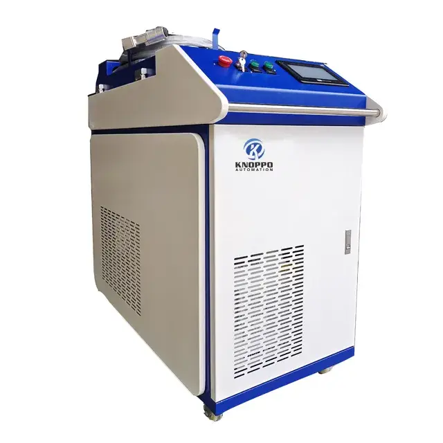 Máy làm sạch công nghiệp bằng laser sợi quang xung, công cụ tẩy rỉ kim loại, công suất 200W 300W 500W hình ảnh 12-description