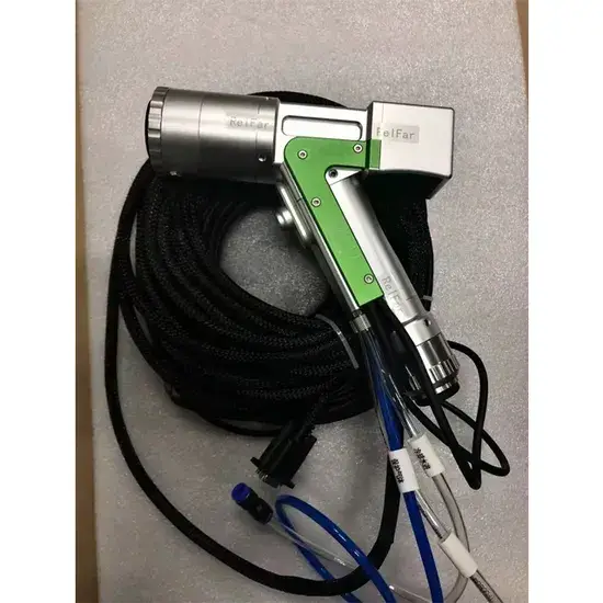 Máy làm sạch công nghiệp bằng laser sợi quang xung, công cụ tẩy rỉ kim loại, công suất 200W 300W 500W