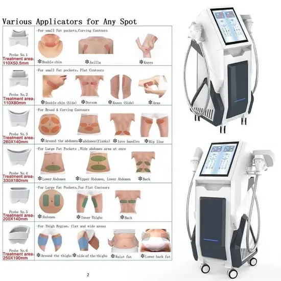 Máy làm mát Cryo 5D 2021 - Thiết bị giảm mỡ không xâm lấn, hiệu quả, an toàn