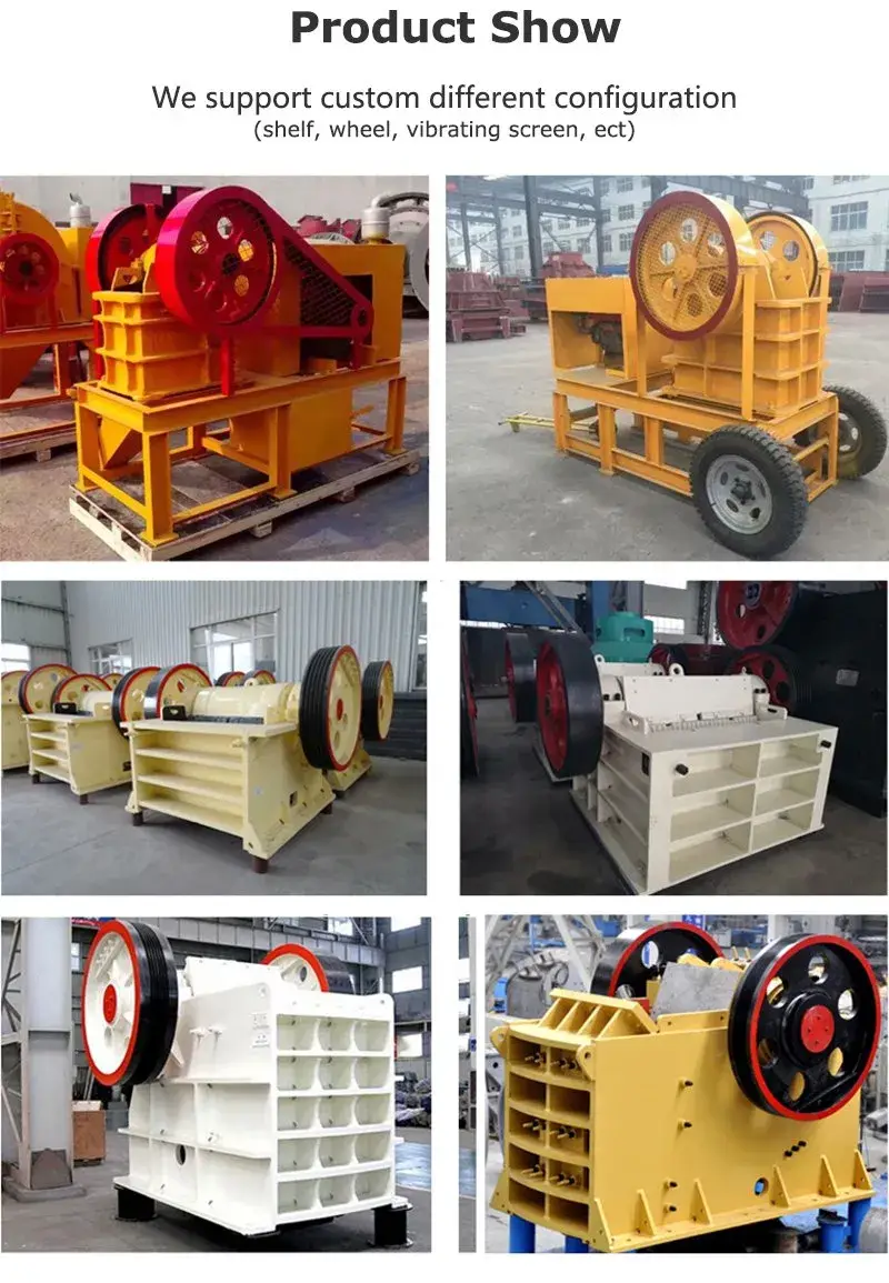 Máy nghiền hàm Rock 150X250 mới nhất năm 2023, có băng tải đi kèm hình ảnh 17-description