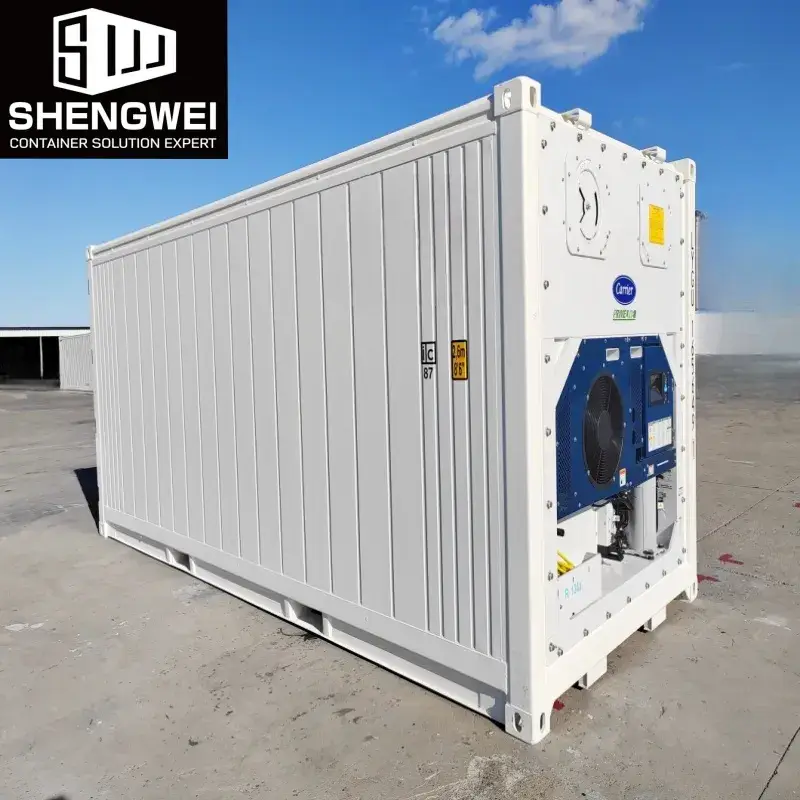 Thùng lạnh di động 20FT với hệ thống điều hòa nhiệt độ hiện đại