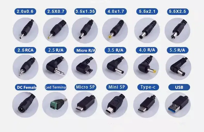 Bo chuyển đổi nguồn 20W 5V 4A cho máy tính để bàn, đạt chuẩn ce, RoHS, FCC, UL, SAA, CB hình ảnh 18-description