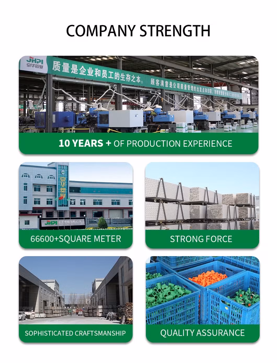 Ống nước xanh Ce chứng nhận, phù hợp với PPR Tee Ráp nối cho máy sưởi nước hình ảnh 20-description