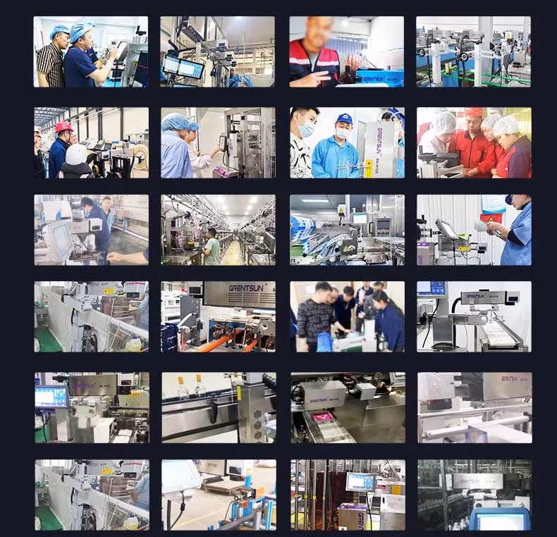 Máy mã hóa laser bay quang học áp dụng công nghệ tia cực tím cho nắp nhựa PE PP trong quy trình đóng gói hình ảnh 20-description