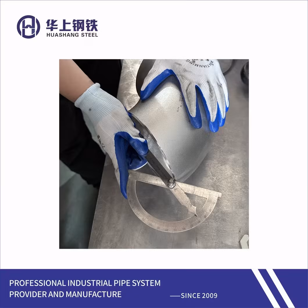 Phụ kiện hàn mặt bích SUS304 316 không gỉ Bw Lr 90 độ Sch10 Sch40 - Khớp nối không hàn cho ống không gỉ hình ảnh 20-description