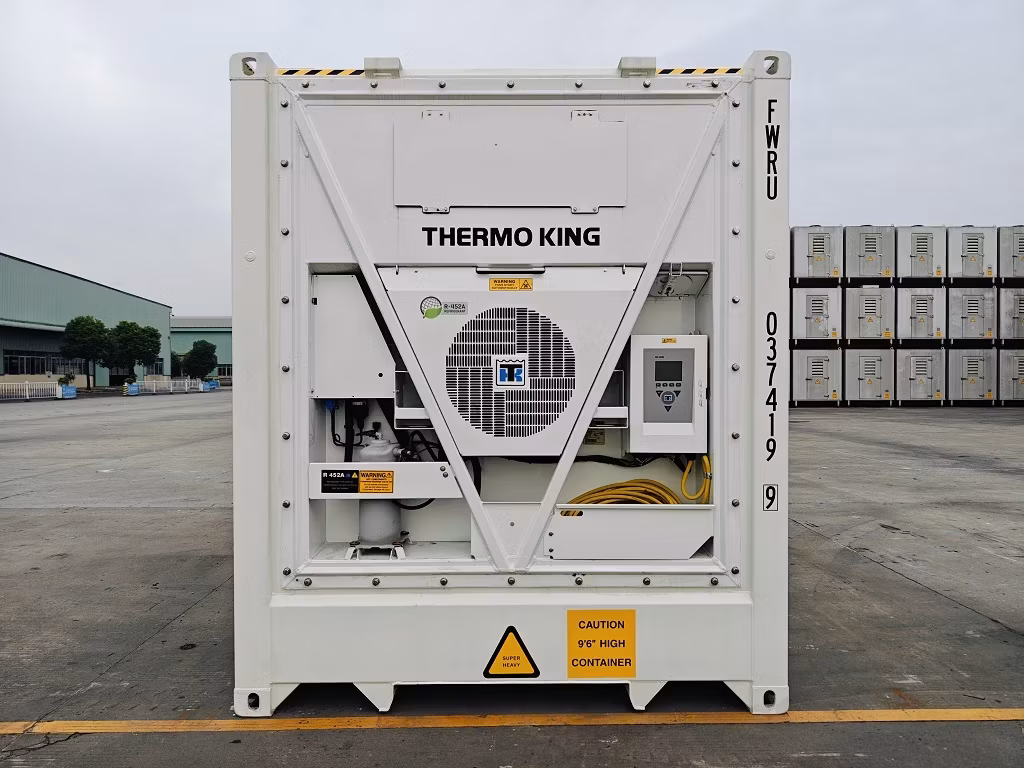 Phòng lạnh container với lớp cách nhiệt đặc biệt và cửa swing hiện đại hình ảnh 20-description