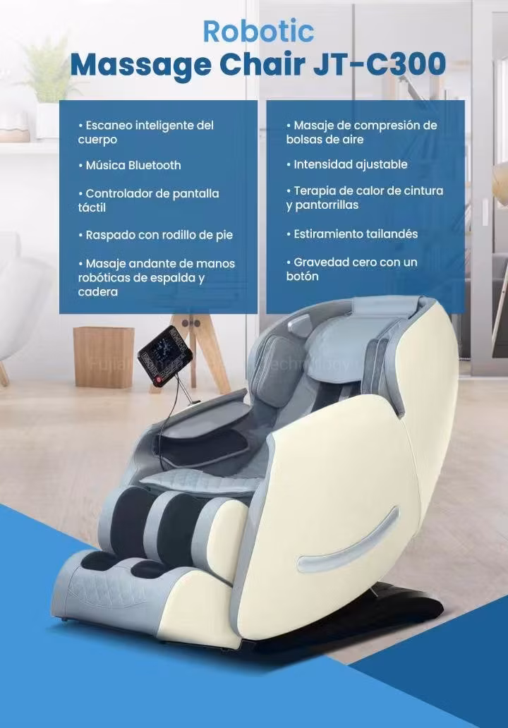 Ghế Shiatsu massage điện toàn thân không trọng lực - Sản phẩm tốt nhất từ Jingtop hình ảnh 20-description
