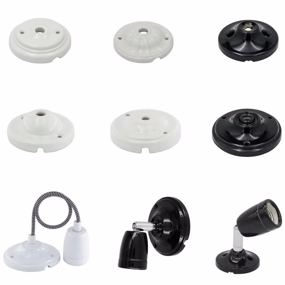 Công tắc điện gốm cổ điển phù hợp với hệ thống điện Đan Mạch, Hy Lạp và Iceland hình ảnh 21-description