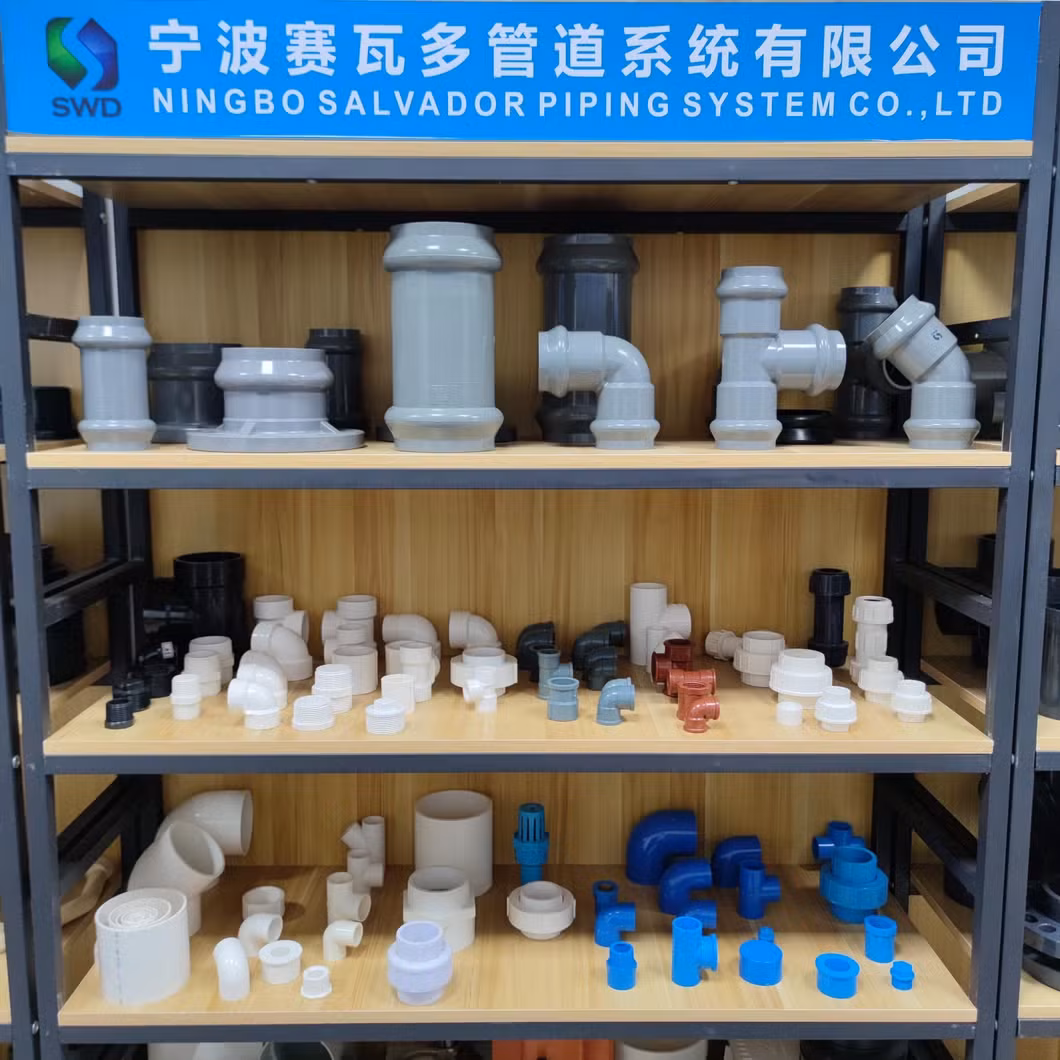 Phụ kiện ống nhựa đúc Salvador Grey theo chuẩn DIN Pn16 - Sản phẩm kết nối ống nhựa UPVC cung cấp nước, bao gồm nắp ống hình ảnh 21-description