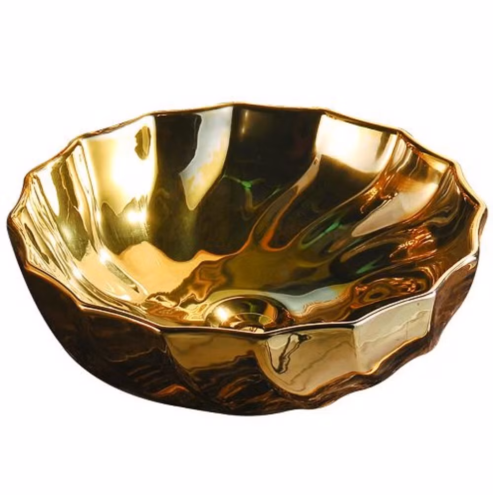 Bộ thoát nước chậu rửa phòng tắm được làm từ đồng mạ điện và chrome, có nắp thoát nước đi kèm hình ảnh 21-description