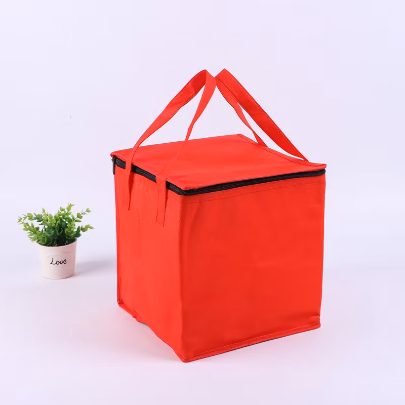 Túi giữ lạnh lớn dễ gấp cho thực phẩm và bánh, túi cách nhiệt đa năng cho nam và nữ hình ảnh 21-description