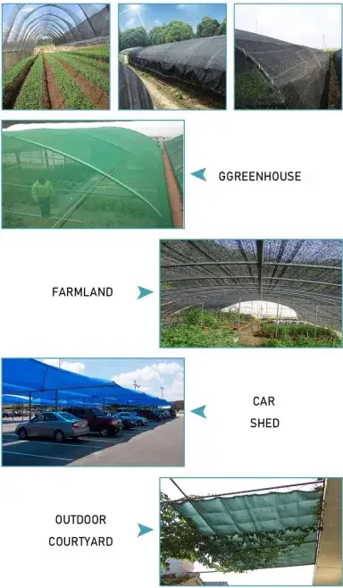 Mạng che nắng HDPE chất lượng cao dành cho ô tô - Kích thước 220-350GSM và 3X50m, bền với tia UV hình ảnh 14-description