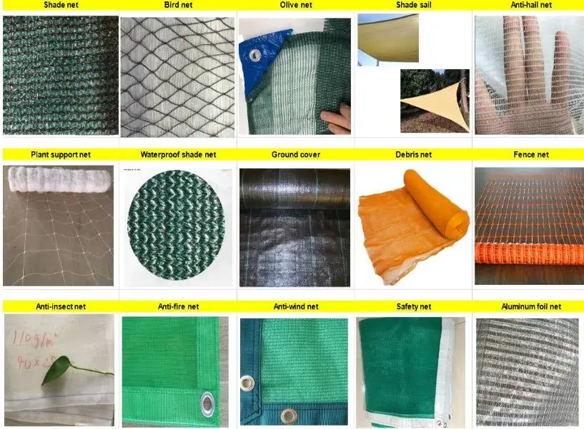 Mạng che nắng HDPE chất lượng cao dành cho ô tô - Kích thước 220-350GSM và 3X50m, bền với tia UV hình ảnh 17-description