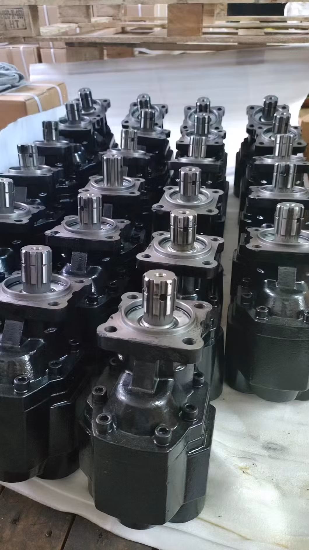 Bơm thủy lực bánh răng đa chiều chất lượng cao cho xe ben, làm từ thép áp suất cao hình ảnh 22-description