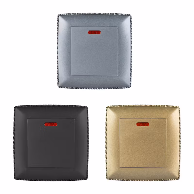 Abuk Vật Liệu Nhựa Tiêu Chuẩn Chung - Sản Phẩm Công Tắc và Ổ Cắm Tường Hiện Đại 3pin hình ảnh 22-description