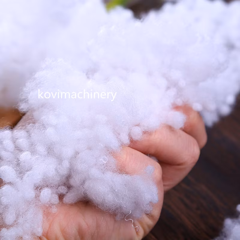 Máy tạo hình bóng sợi mềm từ chất liệu polyester và bông, thiết bị sản xuất bóng sợi chất lượng hình ảnh 22-description