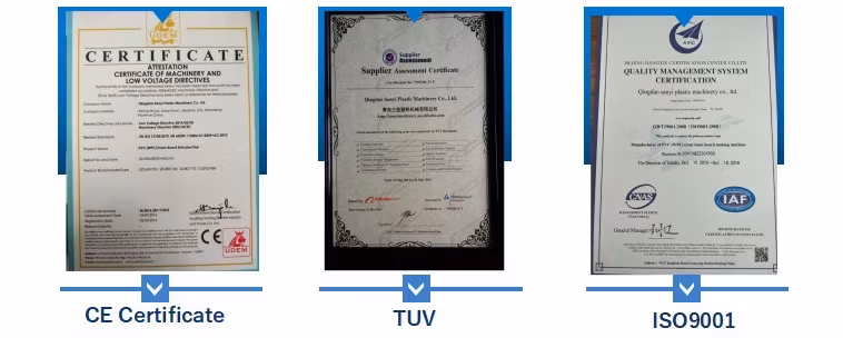 Máy sản xuất tấm bọt PVC tái chế đa lớp đa kích thước hình ảnh 22-description