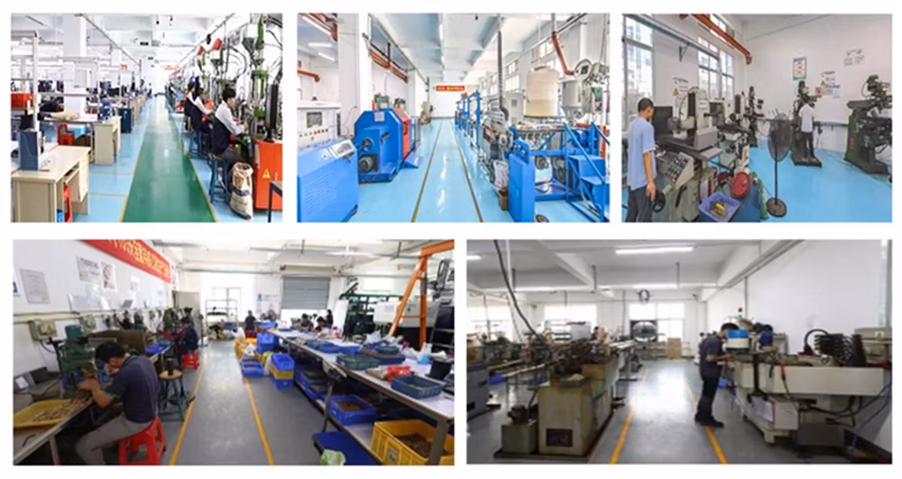 Đầu nối cáp Aohua M25 loại cố định bằng vít, chống nước IP68 300V nam điện 25A đến nữ dây nguồn hình ảnh 22-description