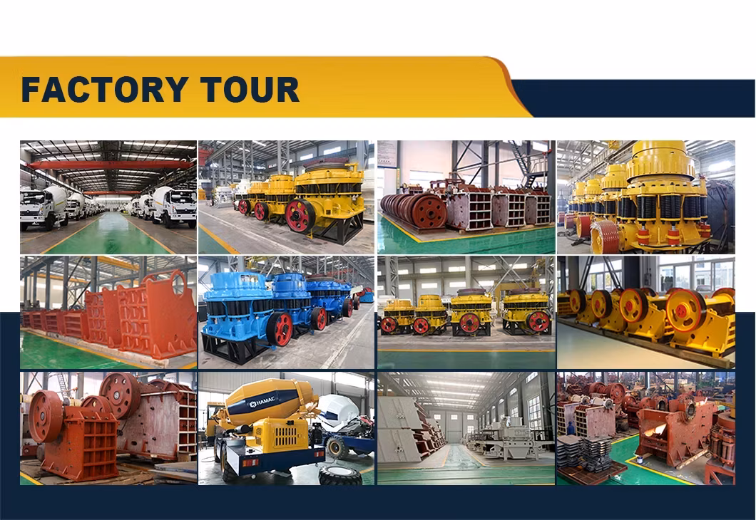 Búa tác động, máy nghiền hàm, đá, đá vôi, và sức chịu nén 250 MPa cho công việc xây dựng và khai thác mỏ hình ảnh 22-description