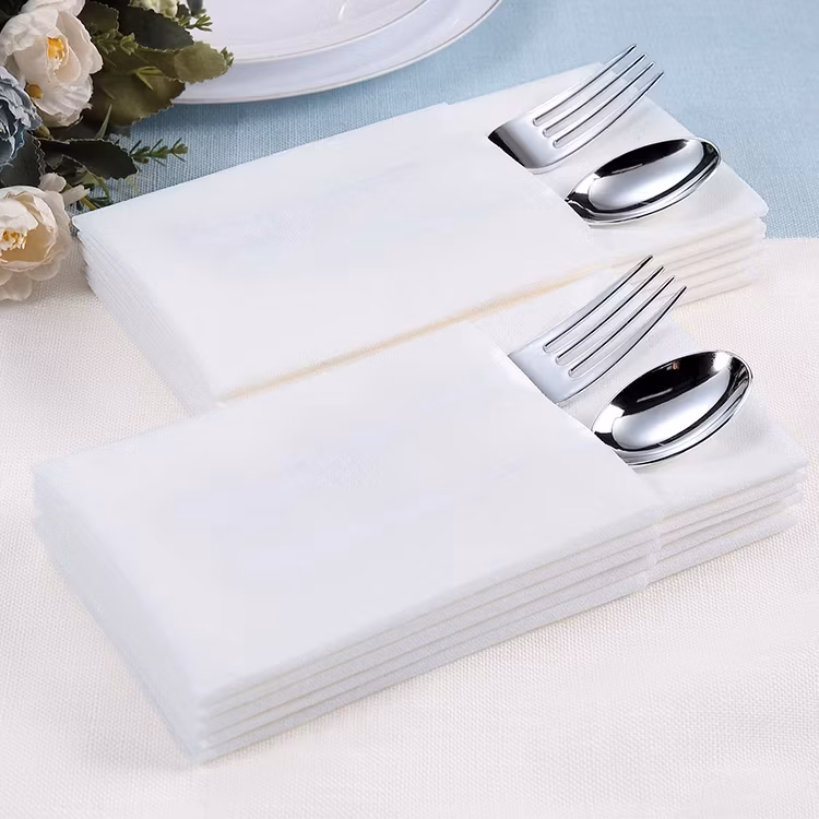 Giấy ăn chất lượng cao từ bột gỗ trắng nguyên chất cho bữa tiệc hình ảnh 22-description