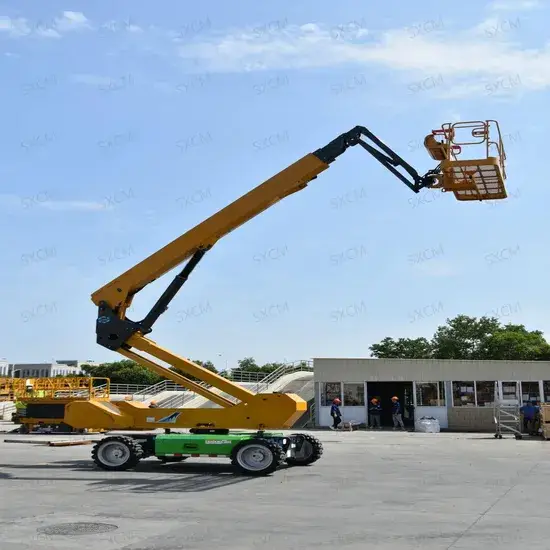 Nền tảng nâng Telescopic Boom đáng chú ý với chiều cao làm việc 22m và tải trọng đánh giá 460kg