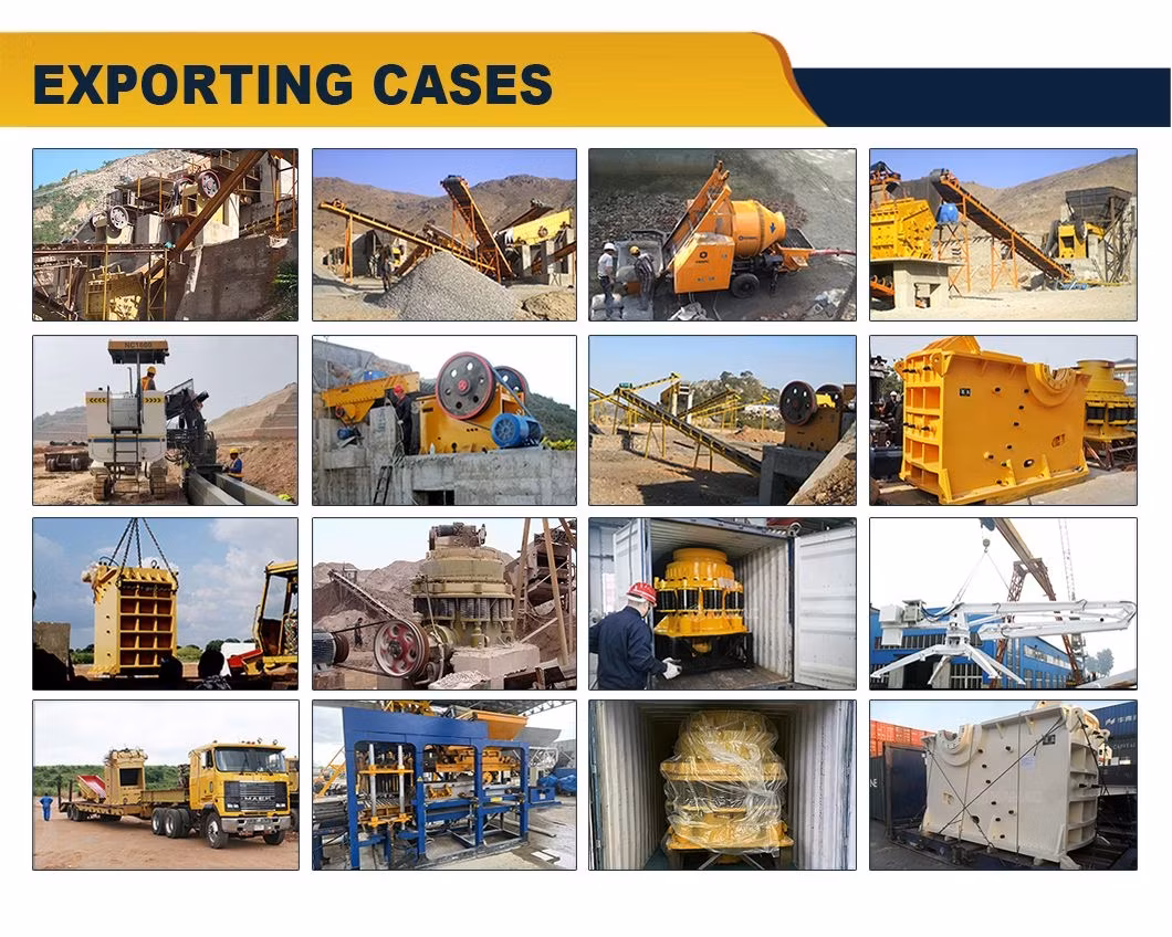 Búa tác động, máy nghiền hàm, đá, đá vôi, và sức chịu nén 250 MPa cho công việc xây dựng và khai thác mỏ hình ảnh 23-description