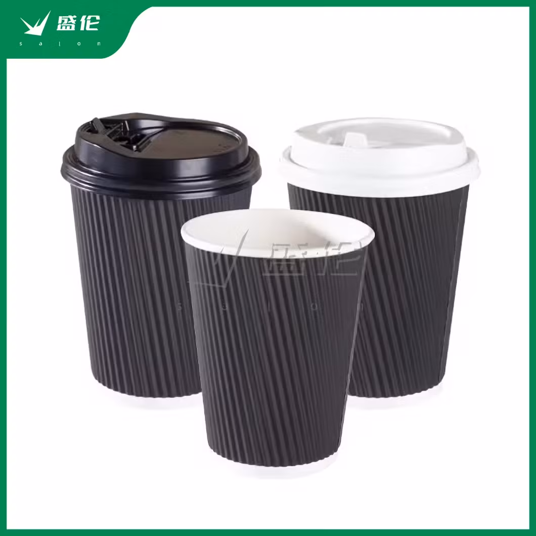Cốc Giấy Sóng Nhà Máy Trung Quốc: Bán Buôn Các Loại Cốc Giấy Coffee Tường Gợn Sóng hình ảnh 24-description
