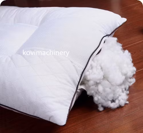 Máy tạo hình bóng sợi mềm từ chất liệu polyester và bông, thiết bị sản xuất bóng sợi chất lượng hình ảnh 24-description