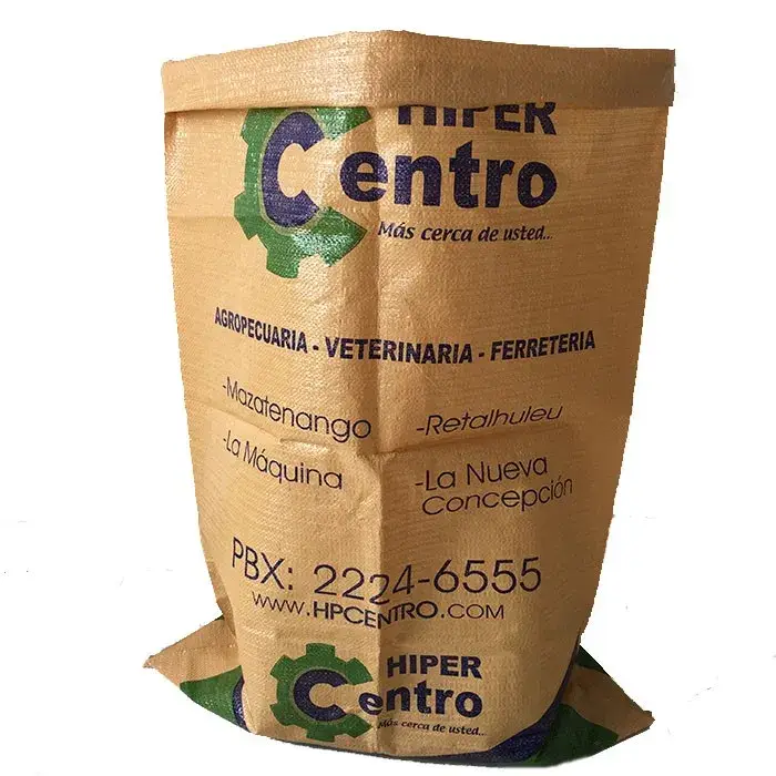 Túi bao bì nhựa dệt PP chất lượng cao, dung tích 25kg và 50kg