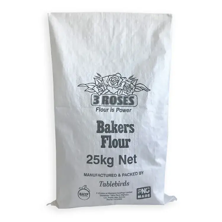 Túi bao bì nhựa dệt PP chất lượng cao, dung tích 25kg và 50kg