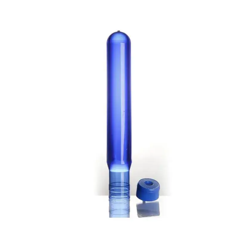30mm 45mm 55mm Bình Pet Trong Suốt Màu Xanh Dương Có Nắp, Sản Phẩm Cổ Ngắn 28mm hình ảnh 12-description