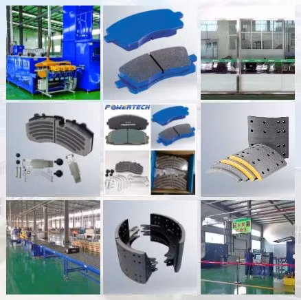 Bánh xe kéo cho các loại xe nặng, thương mại và xe tải, đĩa phanh gốm kim loại thấp, kim loại thấp hệ số ma sát cao cho Daf hình ảnh 29-description
