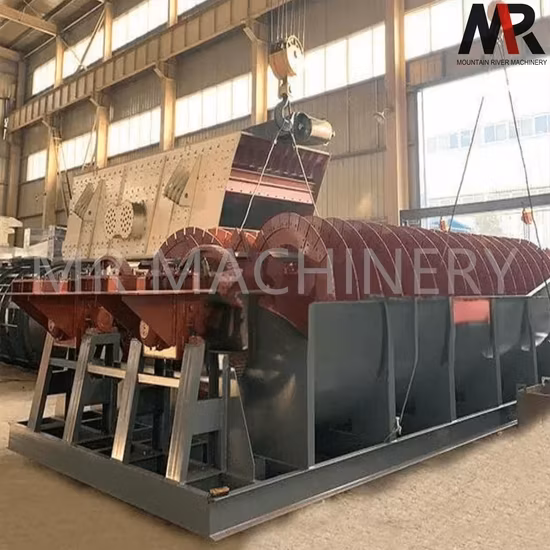 Máy rửa cát xoắn ốc Lsx: Giải pháp tối ưu cho việc xử lý cát sông