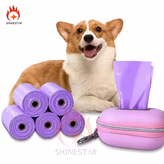 Túi đựng phân chó thân thiện với môi trường từ tinh bột ngô phân hủy sinh học, tiện lợi và thân thiện với người dùng