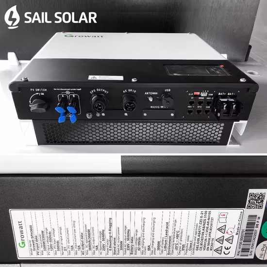 Biến tần năng lượng mặt trời ba pha Growatt 5kw / 6kw / 8kw / 10kw: Lựa chọn Hybrid trên lưới / ngoài lưới