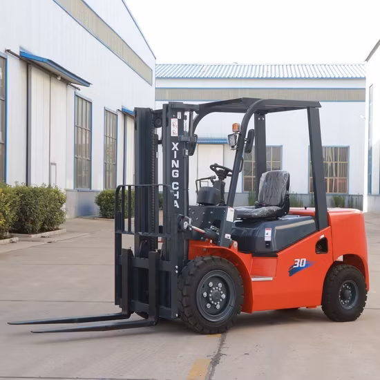 Xe nâng diesel CE ISO 2 tấn 3 tấn 4 tấn 5 tấn cần trục triplex, bộ dịch chuyển bên ngoài và động cơ Nhật Bản tin cậy - Giá tốt