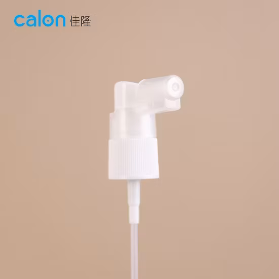 Bình xịt nước súc miệng kiểu nhấn, vòi dài, xịt sương mịn, bình xịt mũi miệng chất liệu nhựa 18/410