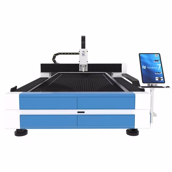 Máy cắt laser sợi quang kiểu gantry kích thước lớn dành cho công việc cắt chính xác và nhanh chóng