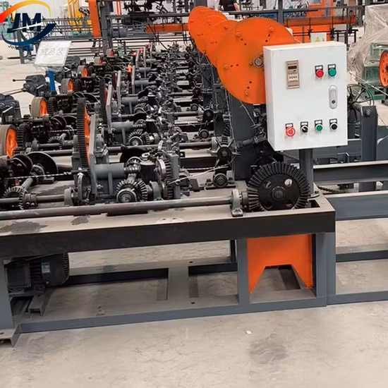 Máy sản xuất dây thép gai xoắn đôi tự động từ thép mạ kẽm chất lượng cao