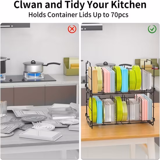 Giải pháp lưu trữ thực phẩm tiện lợi với 2 hộp xếp chồng