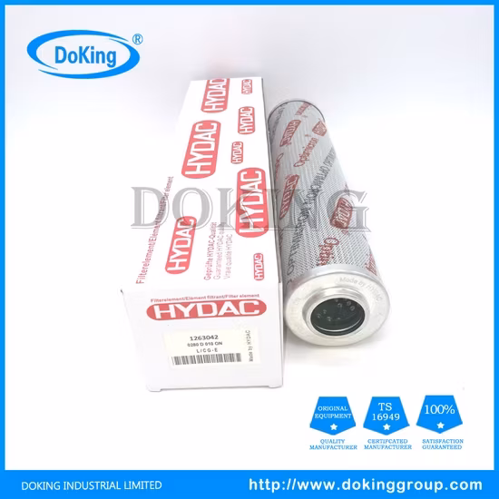 Bộ lọc dầu thủy lực 1263042 - Lựa chọn hàng đầu cho máy móc di chuyển đất