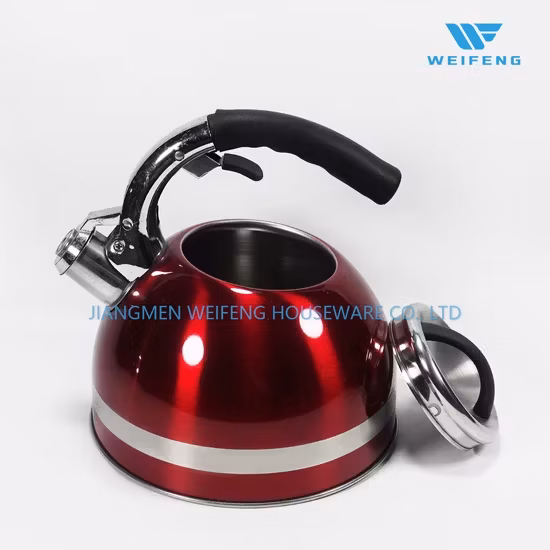 Đun nước inox không gỉ tùy chỉnh - Sản phẩm bán buôn chất lượng với thiết kế màu đỏ độc đáo