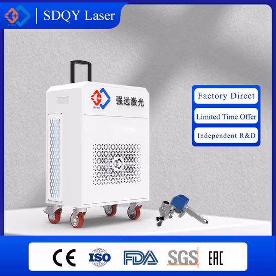 Laser xung công suất 300W - Giải pháp hiệu quả làm sạch lớp sơn cho phụ tùng ô tô