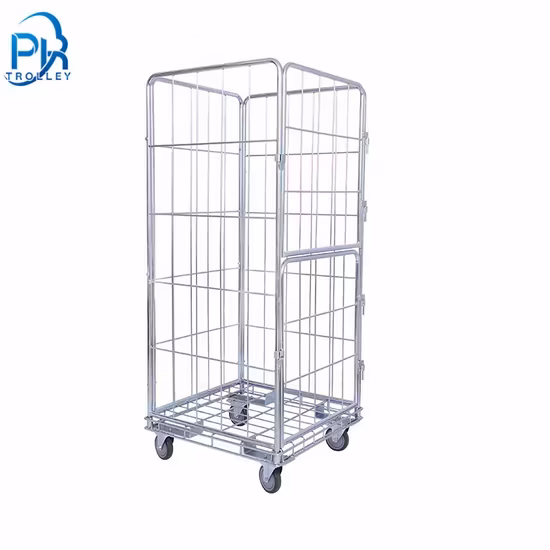 Thùng cuộn gập chất lượng cao dành cho việc giặt ủi và lưu trữ hàng hóa tại siêu thị