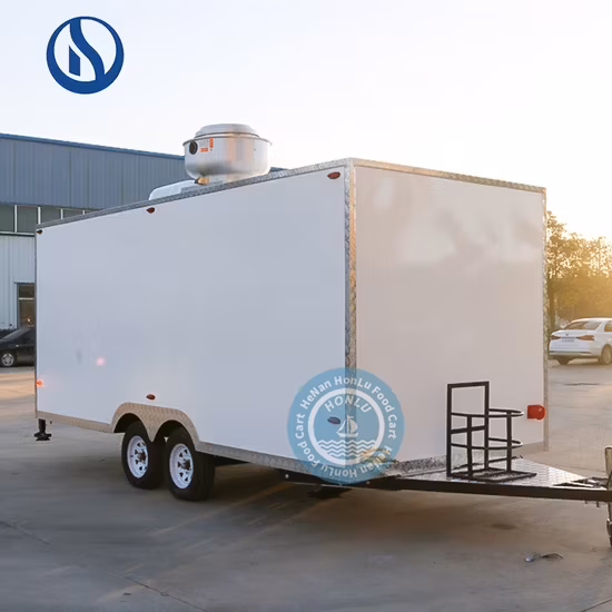 Xe đẩy đa chức năng Chip điện Caravan Cà phê Xe tải thức ăn nhanh - Giải pháp tiện lợi cho quán cà phê và nhà hàng
